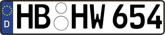 HB-HW654