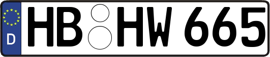 HB-HW665