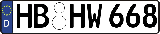 HB-HW668