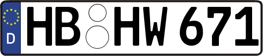 HB-HW671