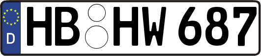 HB-HW687