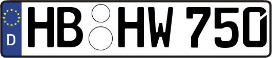 HB-HW750
