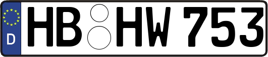 HB-HW753