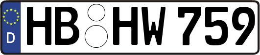 HB-HW759