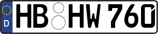 HB-HW760