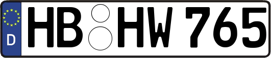 HB-HW765
