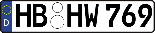 HB-HW769
