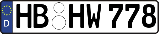 HB-HW778