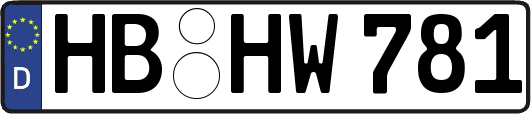 HB-HW781