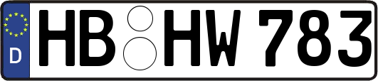 HB-HW783