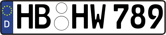 HB-HW789