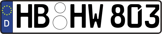 HB-HW803