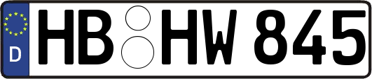 HB-HW845