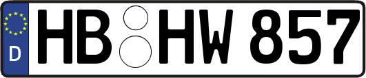 HB-HW857