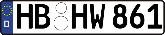 HB-HW861