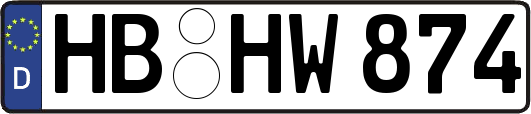 HB-HW874