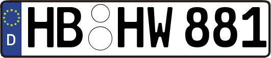 HB-HW881