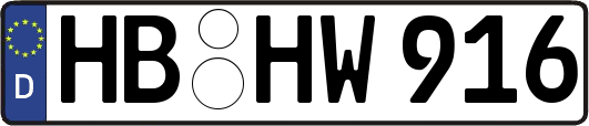 HB-HW916