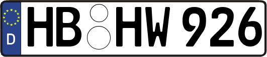 HB-HW926