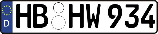 HB-HW934