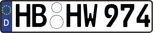 HB-HW974