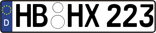 HB-HX223