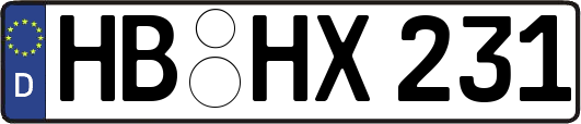 HB-HX231