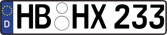 HB-HX233