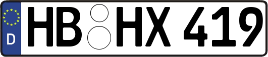 HB-HX419