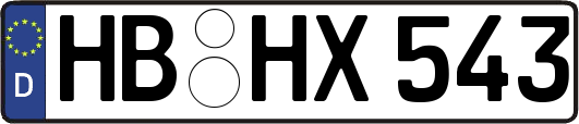 HB-HX543