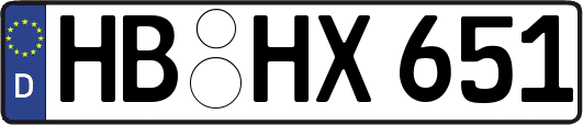 HB-HX651