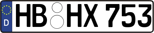 HB-HX753