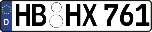 HB-HX761