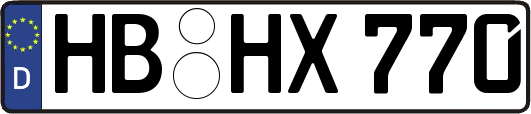 HB-HX770
