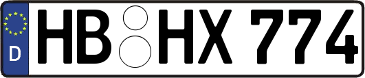 HB-HX774