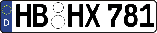 HB-HX781