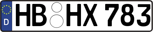 HB-HX783