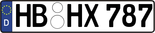 HB-HX787