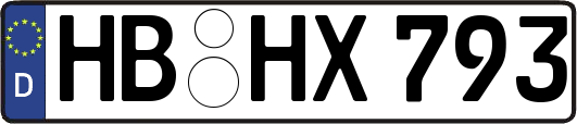 HB-HX793