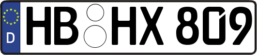 HB-HX809