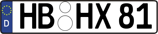 HB-HX81