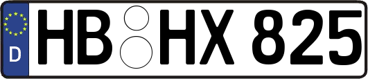 HB-HX825
