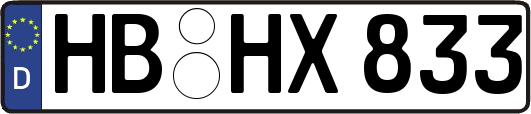 HB-HX833