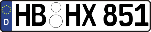 HB-HX851