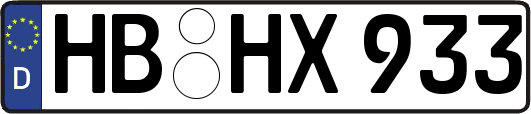 HB-HX933