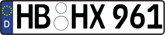 HB-HX961