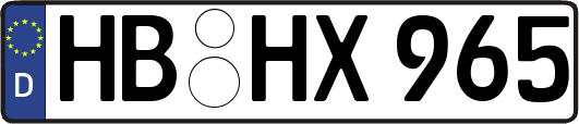 HB-HX965