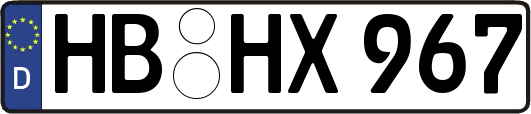 HB-HX967