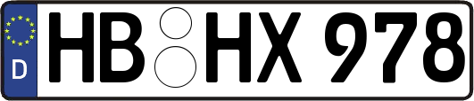 HB-HX978