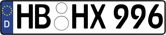 HB-HX996